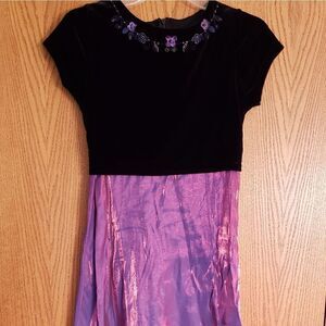 Lovely Brooke Lindsay Girls Purple Dress Sz 14